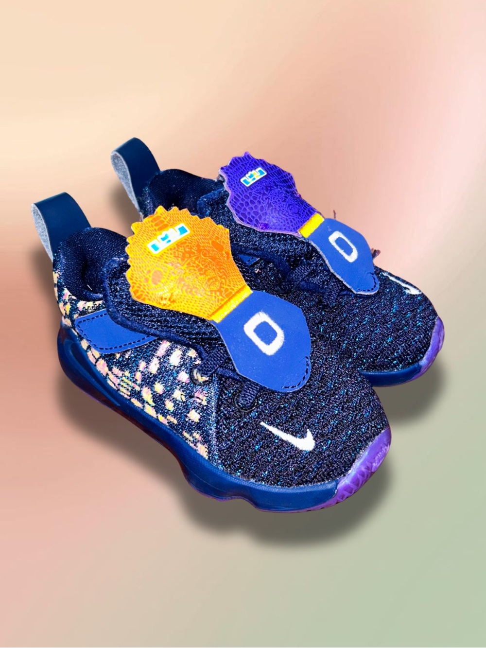 Nike LeBron XVII Monstars Toddler Shoes Size 7C